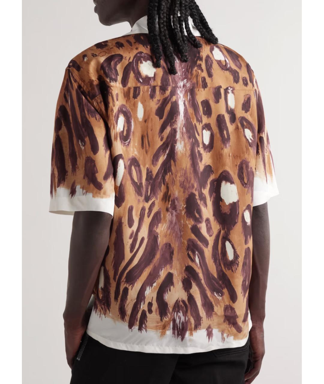 MARNI Коричневая кэжуал рубашка, фото 2