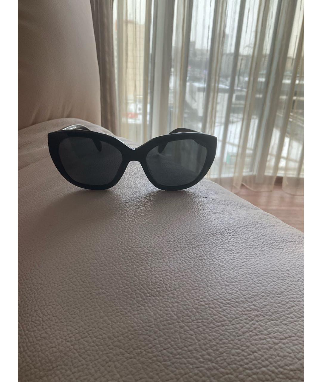 PRADA Черные солнцезащитные очки, фото 5