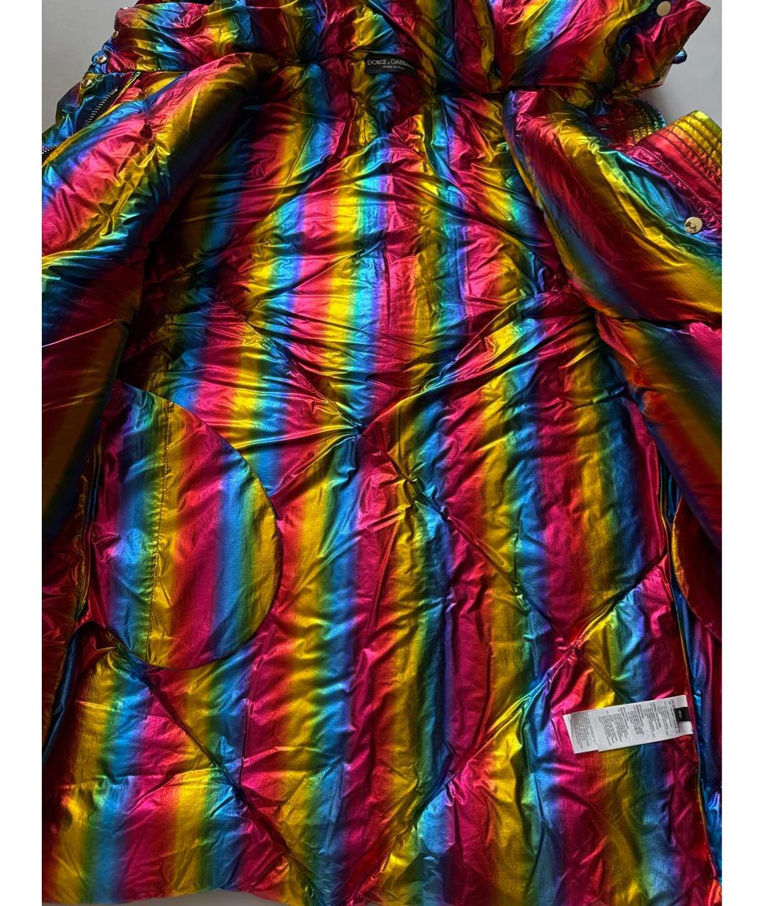 DOLCE&GABBANA Мульти пуховик, фото 8