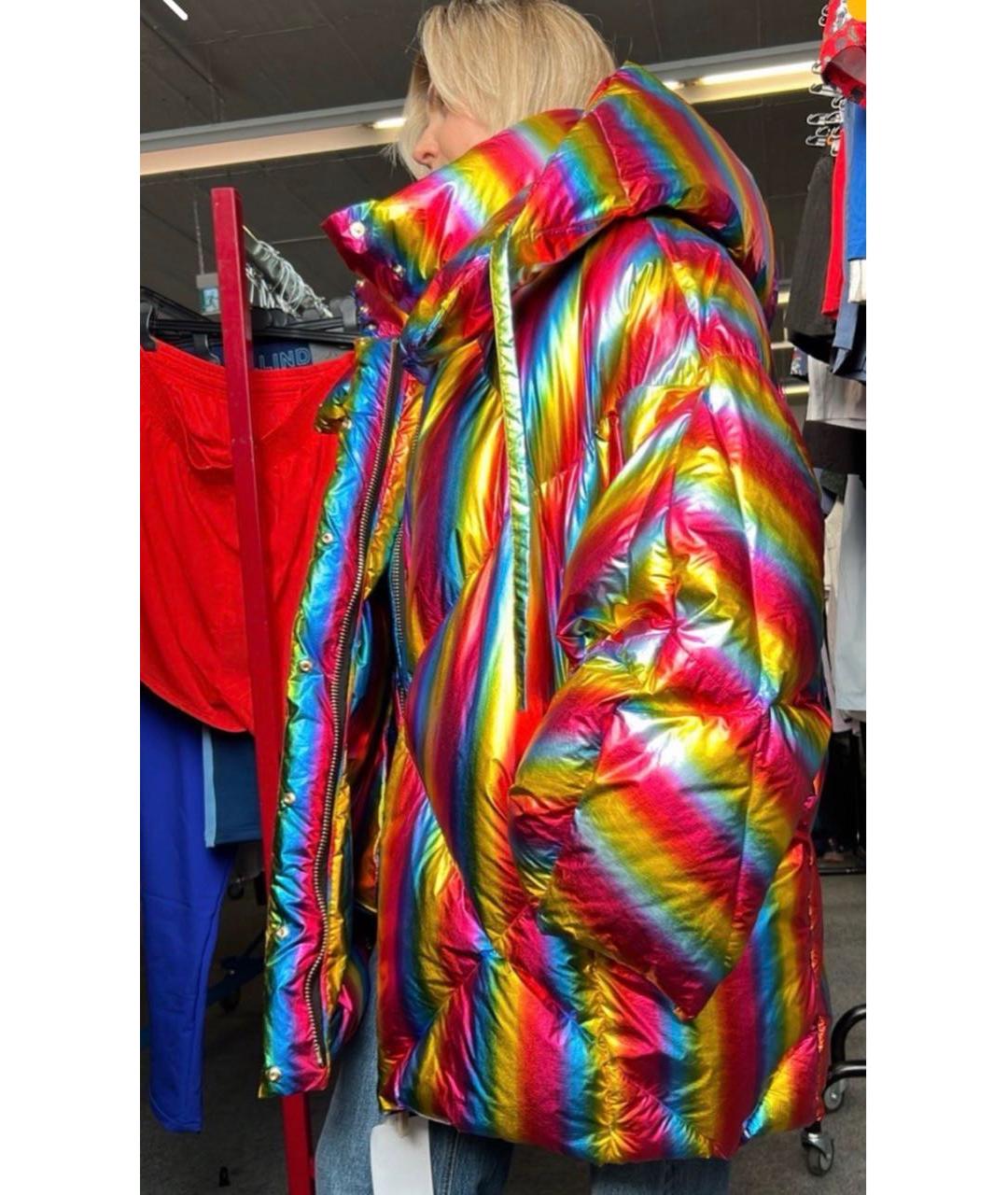 DOLCE&GABBANA Мульти пуховик, фото 5