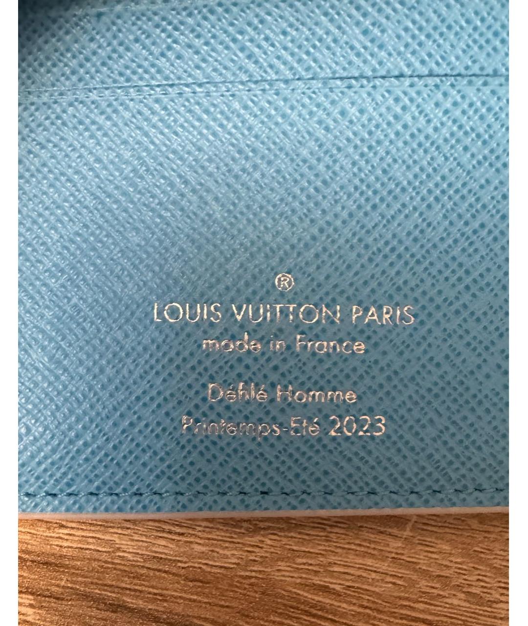 LOUIS VUITTON Мульти кожаный кошелек, фото 4