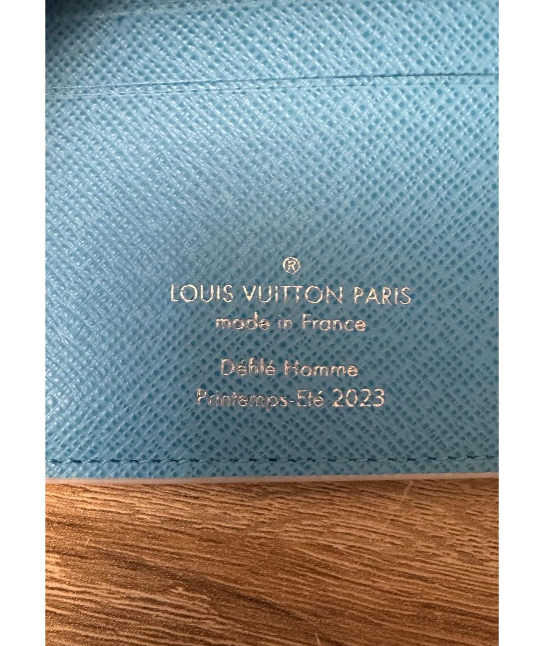 LOUIS VUITTON Мульти кожаный кошелек, фото 4