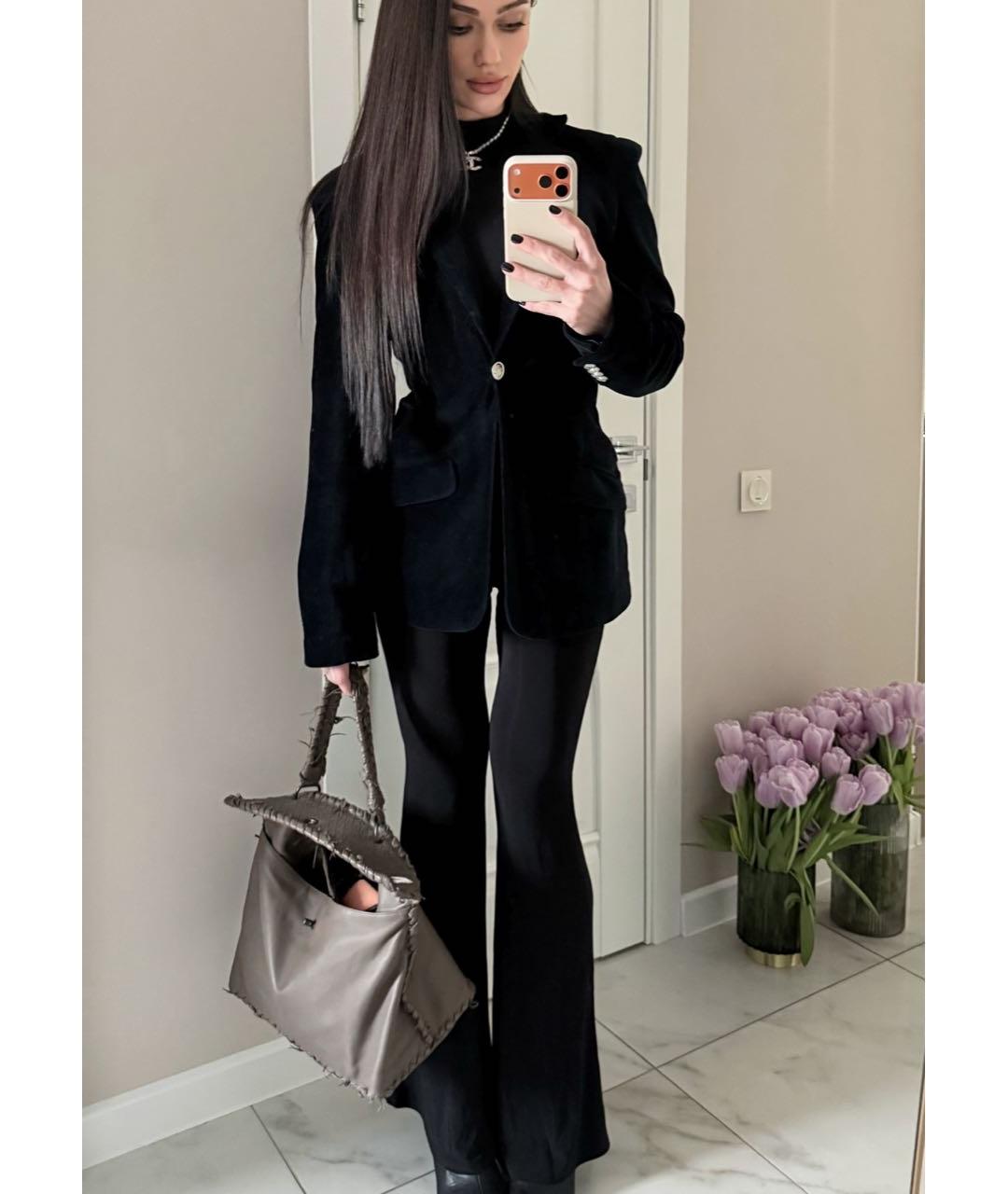 BOTTEGA VENETA Коричневая кожаная сумка тоут, фото 2