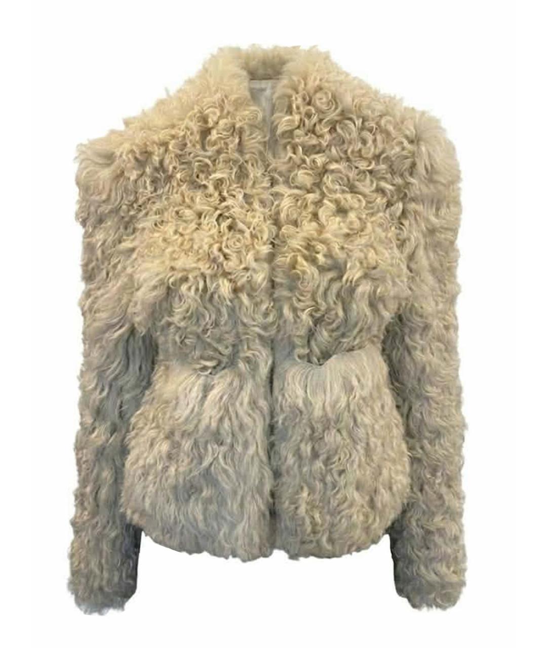 GIVENCHY Бежевая меховая дубленка, фото 1