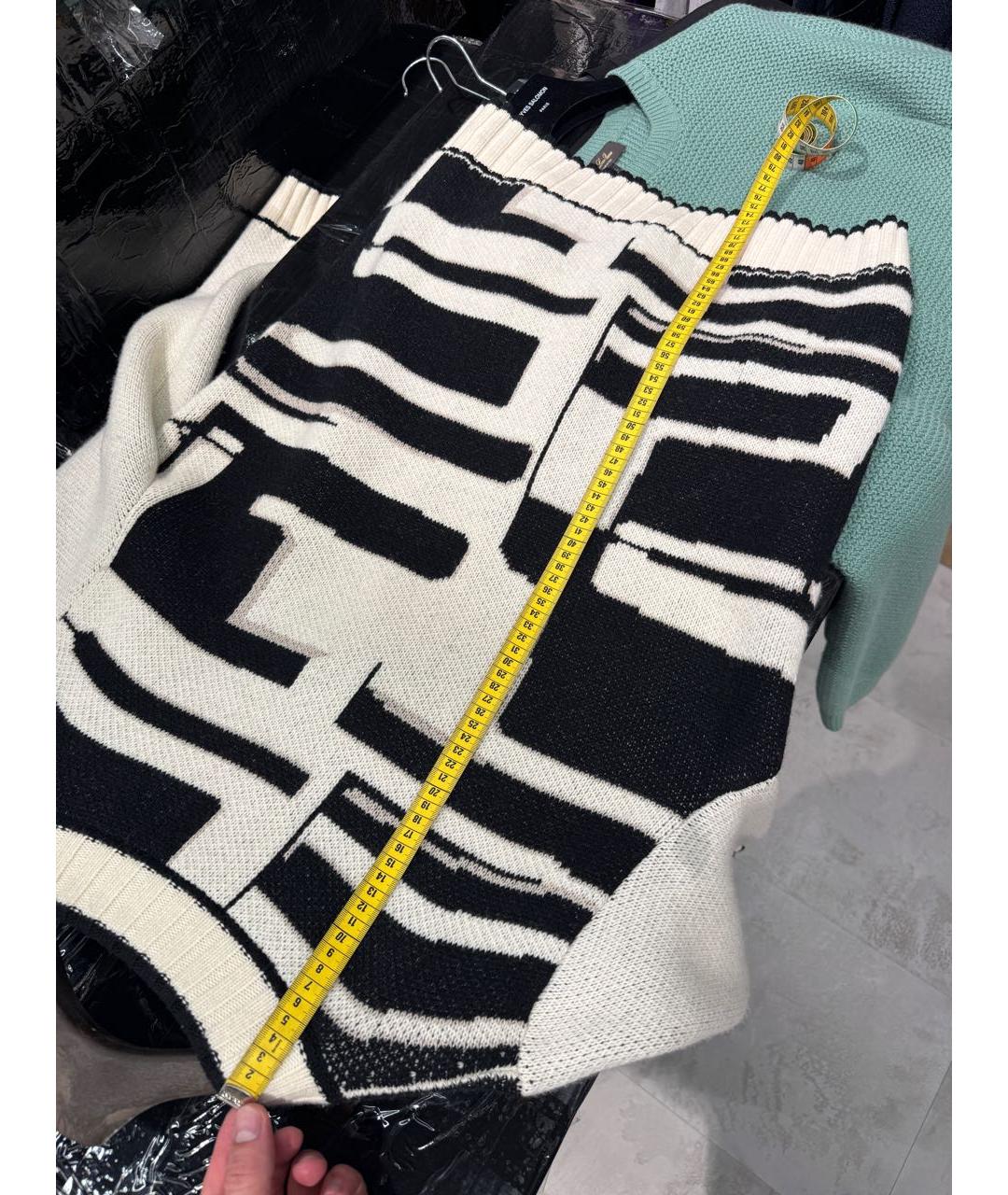 KITON Белый шерстяной джемпер / свитер, фото 7