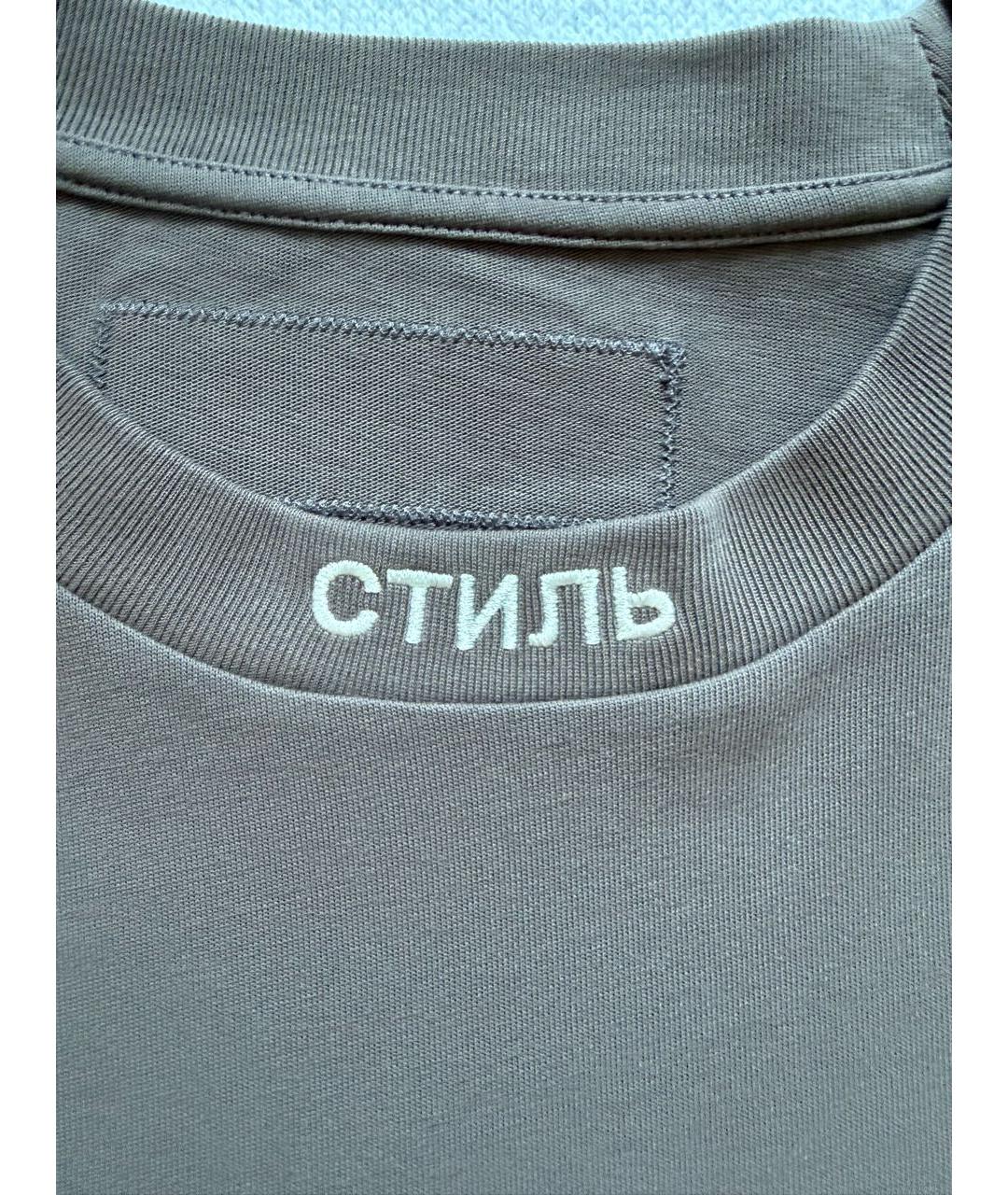 HERON PRESTON Хлопковая футболка, фото 4