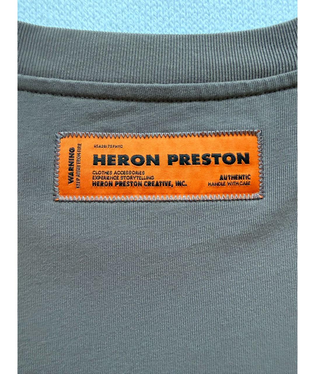 HERON PRESTON Хлопковая футболка, фото 6