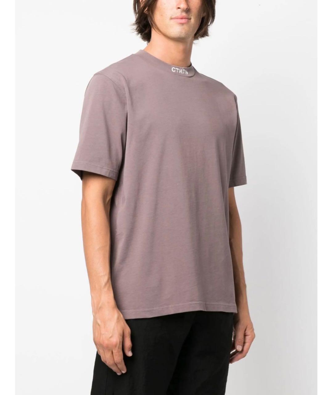 HERON PRESTON Хлопковая футболка, фото 3