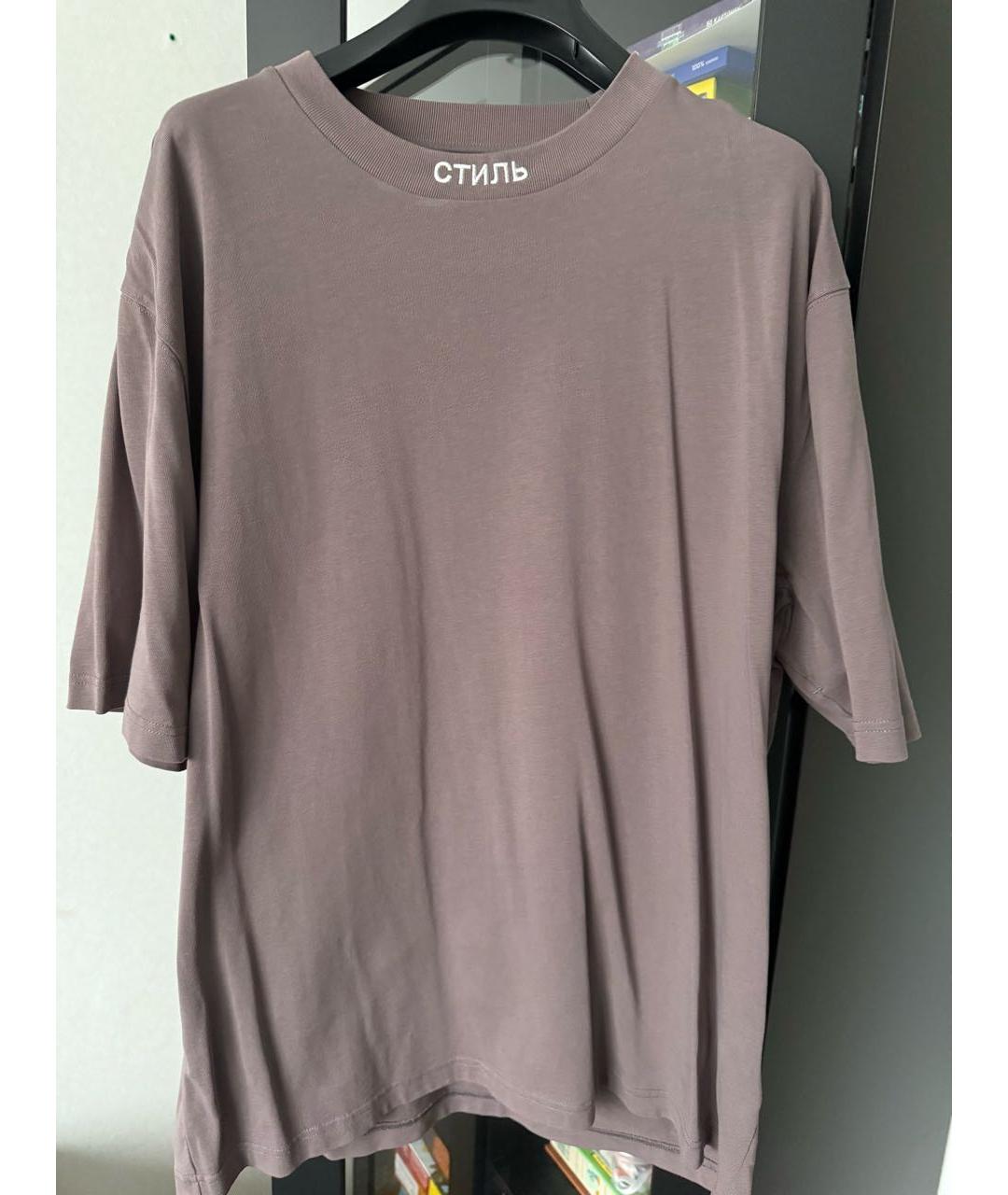 HERON PRESTON Хлопковая футболка, фото 5