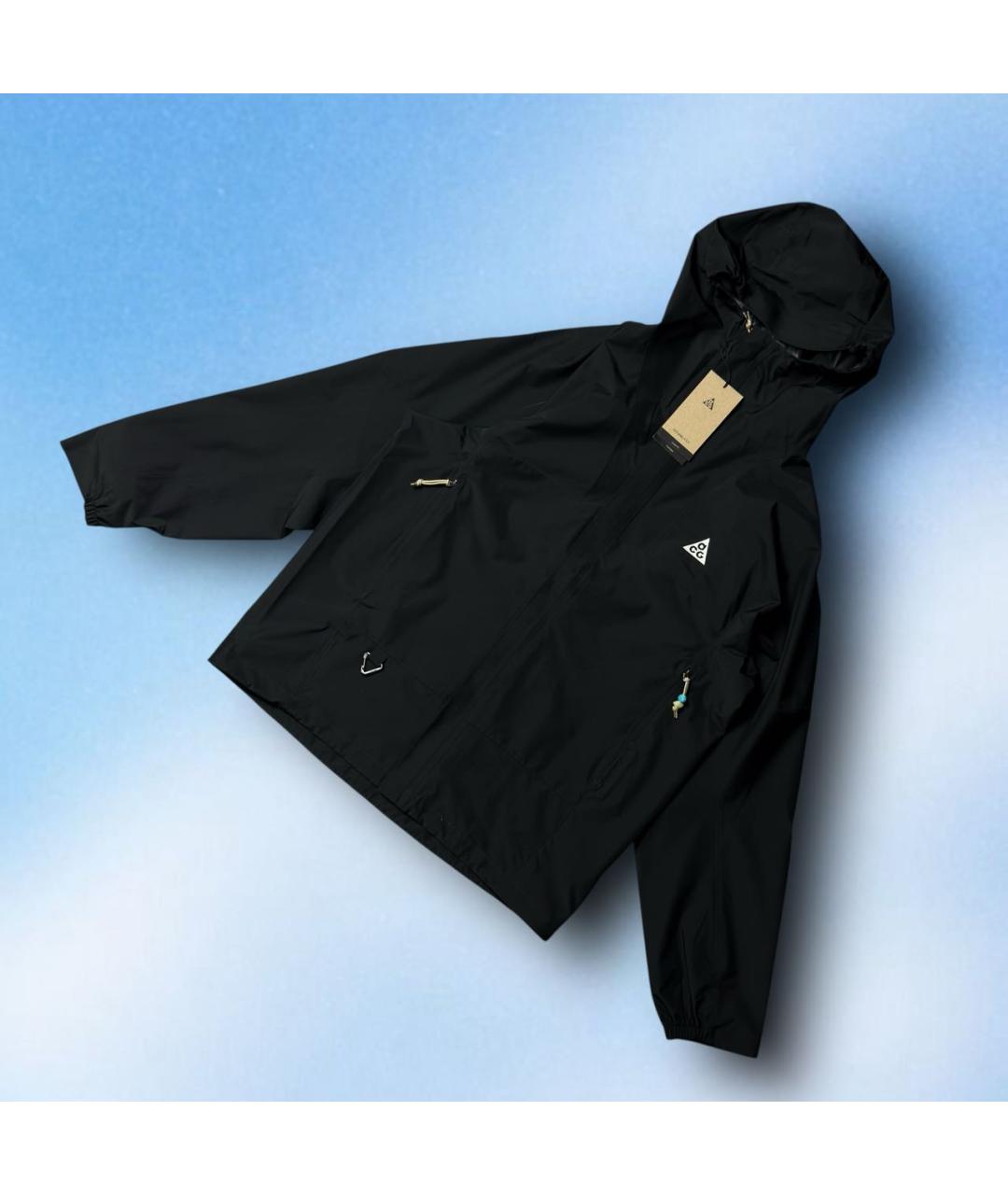 NIKE ACG Черная полиэстеровая куртка, фото 6