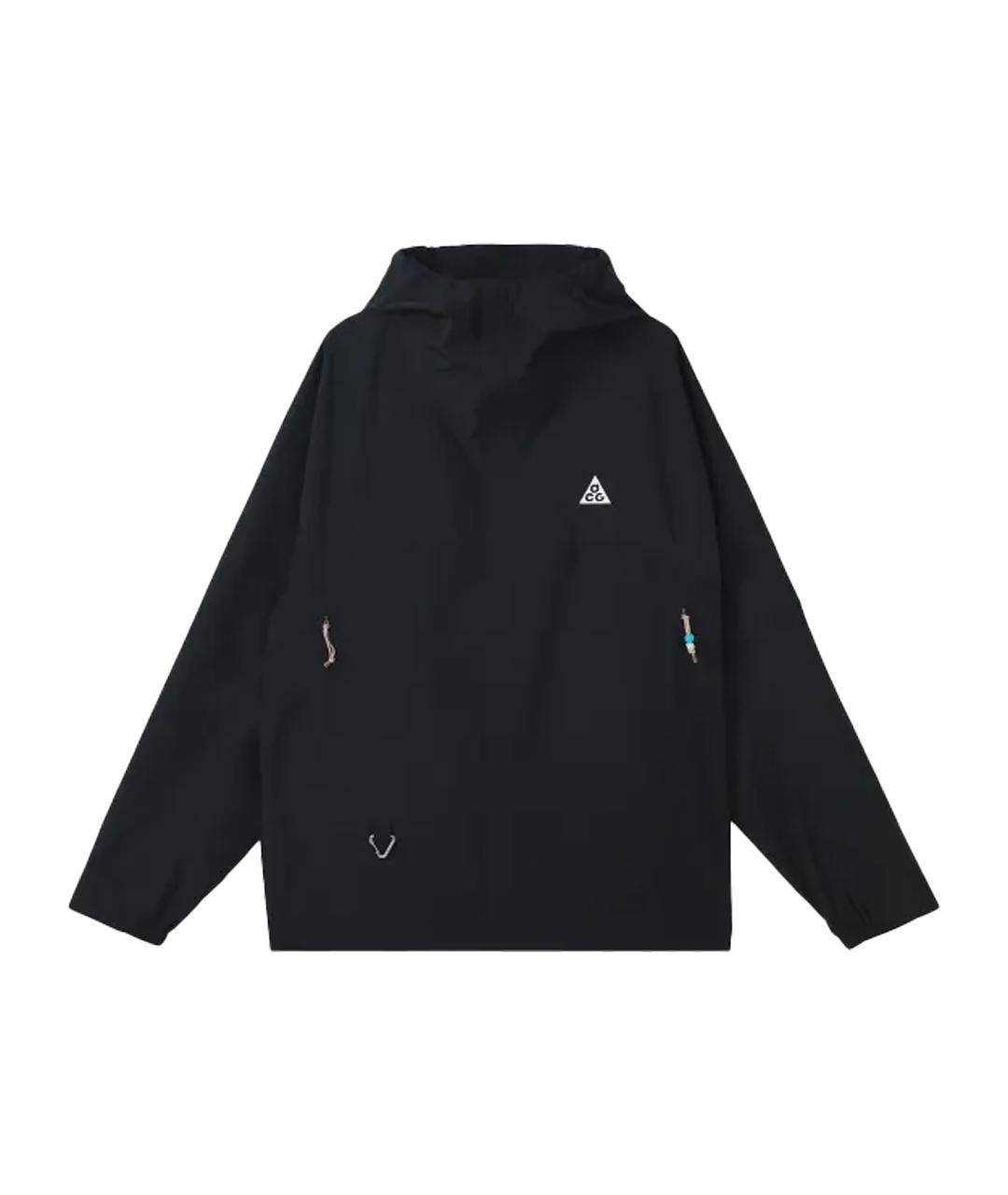 NIKE ACG Черная полиэстеровая куртка, фото 7