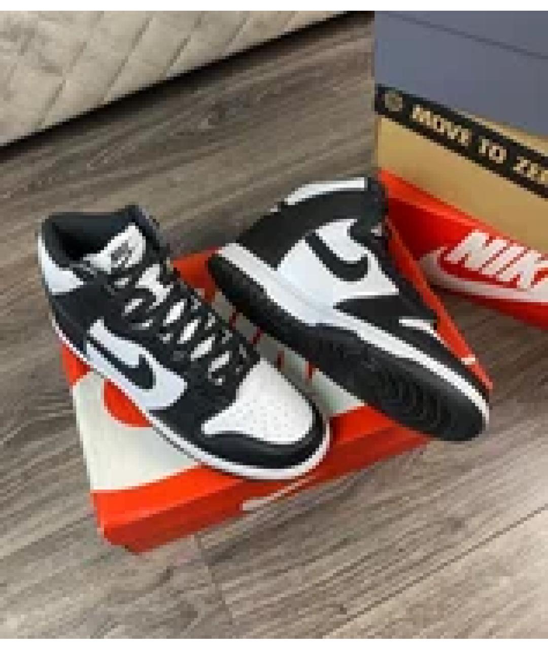 NIKE Черные высокие кроссовки / кеды, фото 3