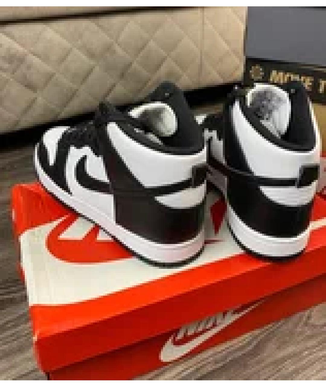 NIKE Черные высокие кроссовки / кеды, фото 5