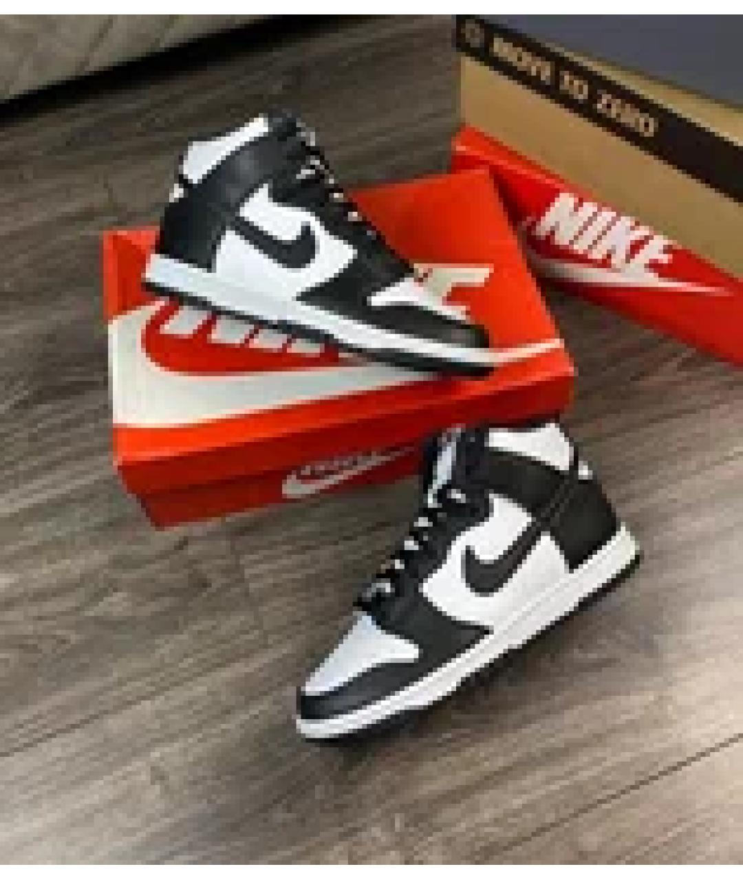 NIKE Черные высокие кроссовки / кеды, фото 8