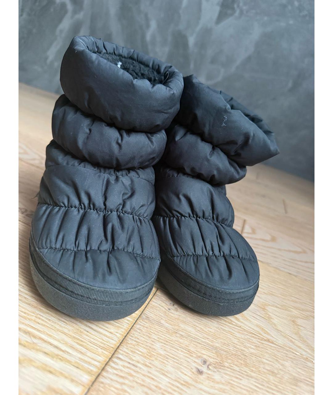 DSQUARED2 KIDS Черные текстильные сапоги, фото 2