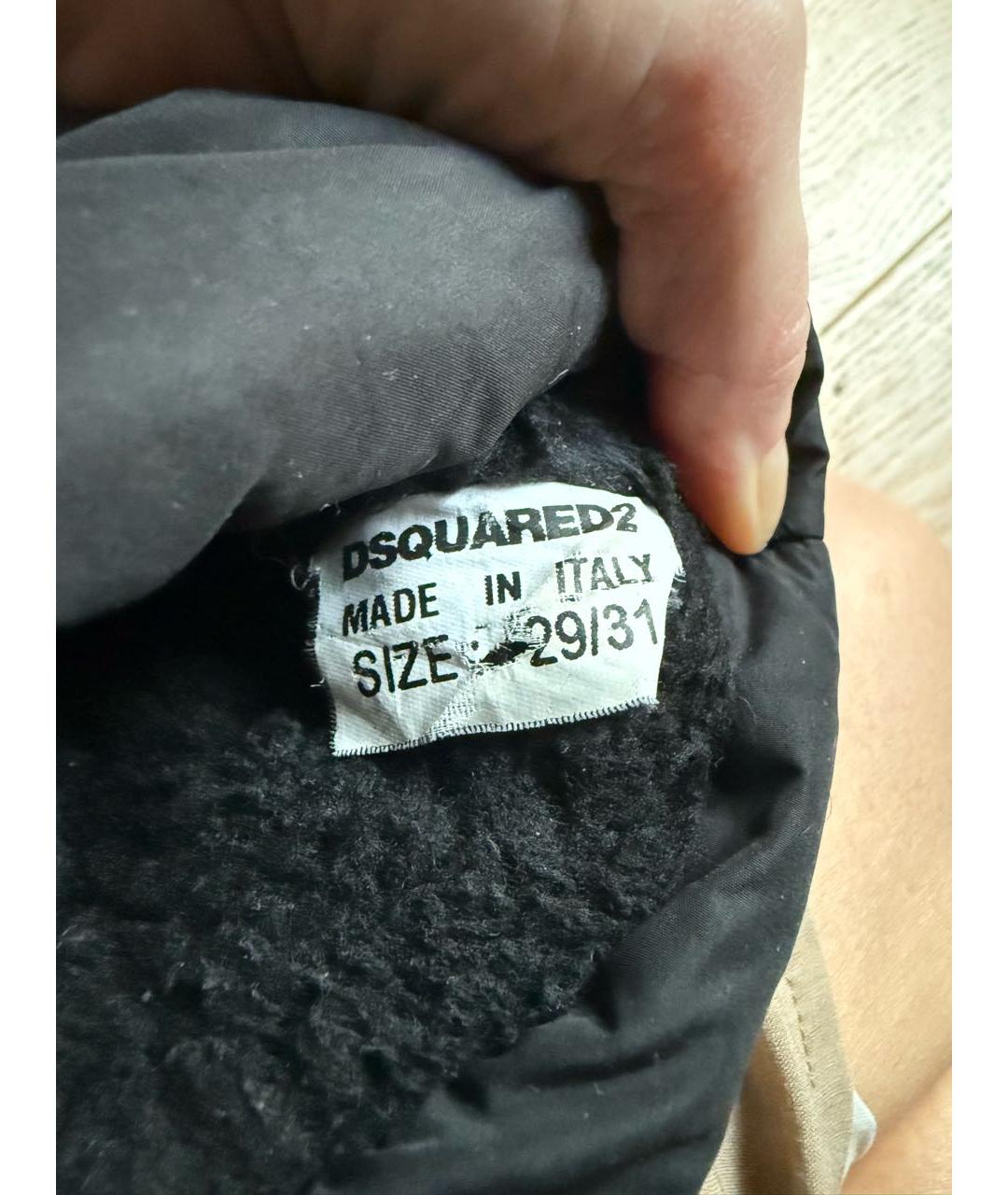 DSQUARED2 KIDS Черные текстильные сапоги, фото 7