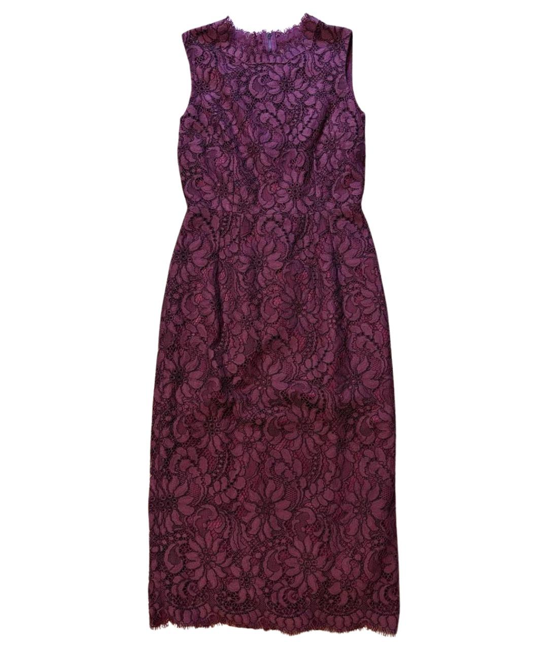 DOLCE&GABBANA Бордовое вечернее платье, фото 1