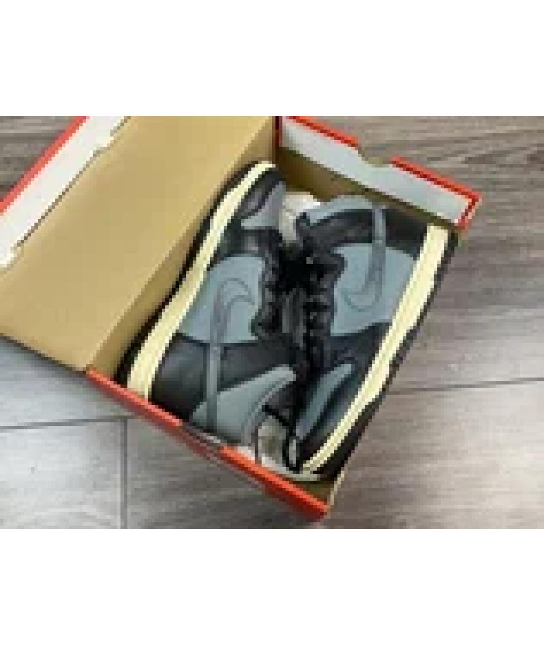 NIKE Серые высокие кроссовки / кеды, фото 9