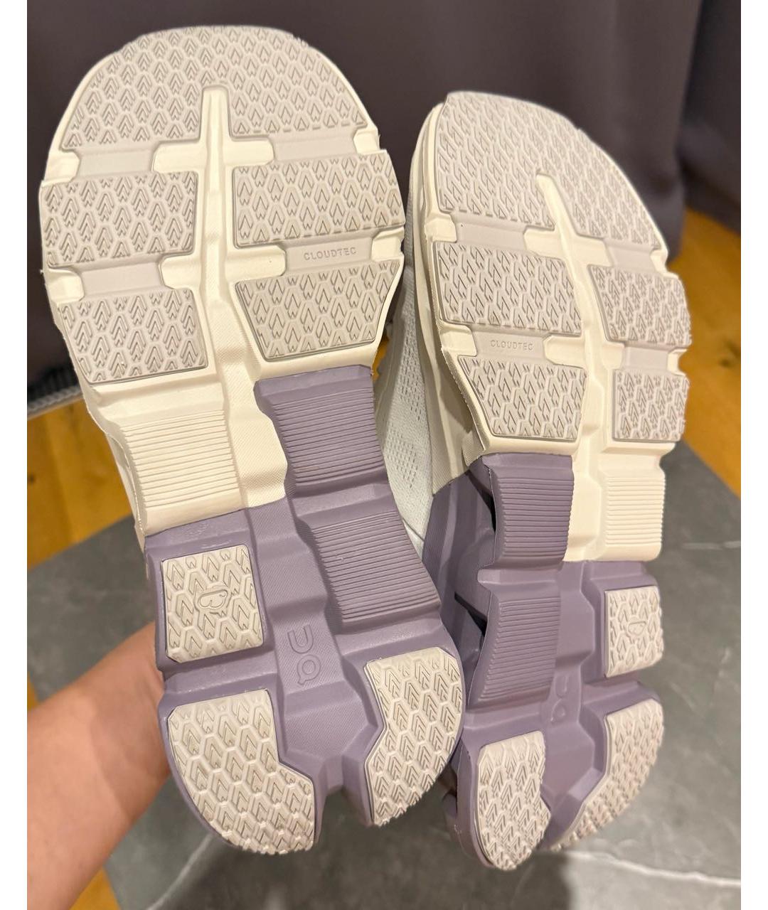 ON Белые текстильные кроссовки, фото 6