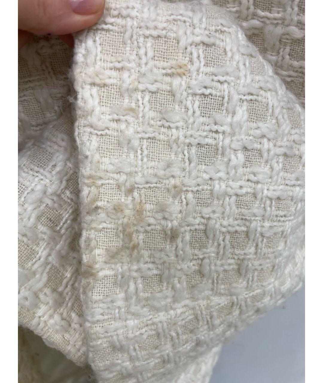 DOLCE&GABBANA Белое пальто, фото 7