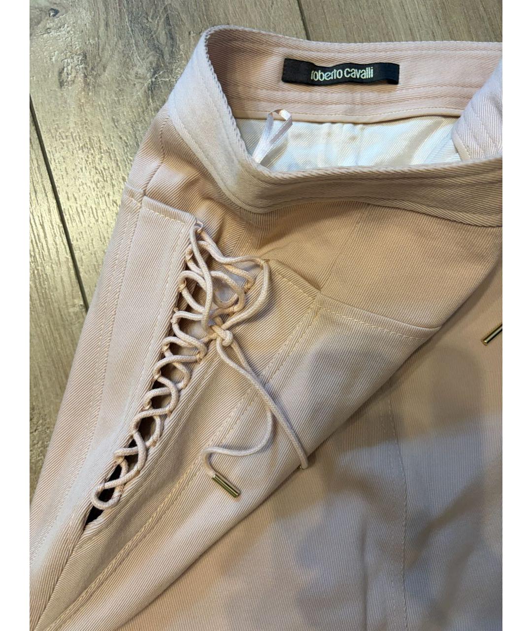 ROBERTO CAVALLI Розовая юбка миди, фото 4