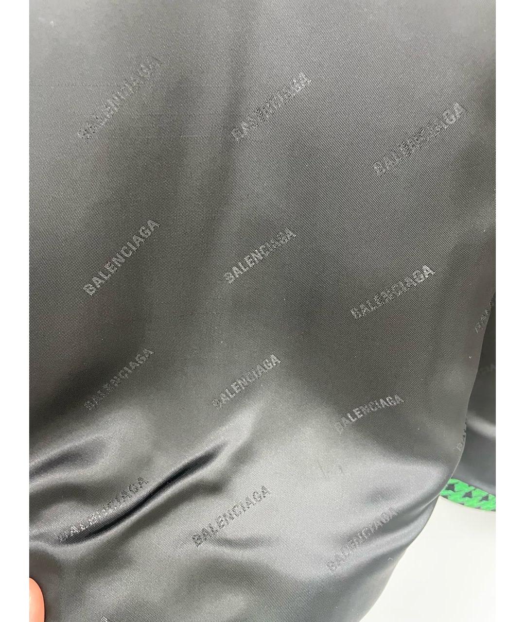 BALENCIAGA Зеленые шерстяное пальто, фото 7