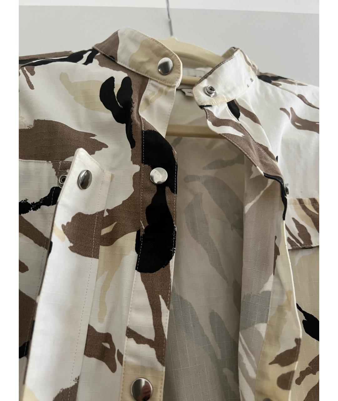 KENZO Хаки хлопковое повседневное платье, фото 2