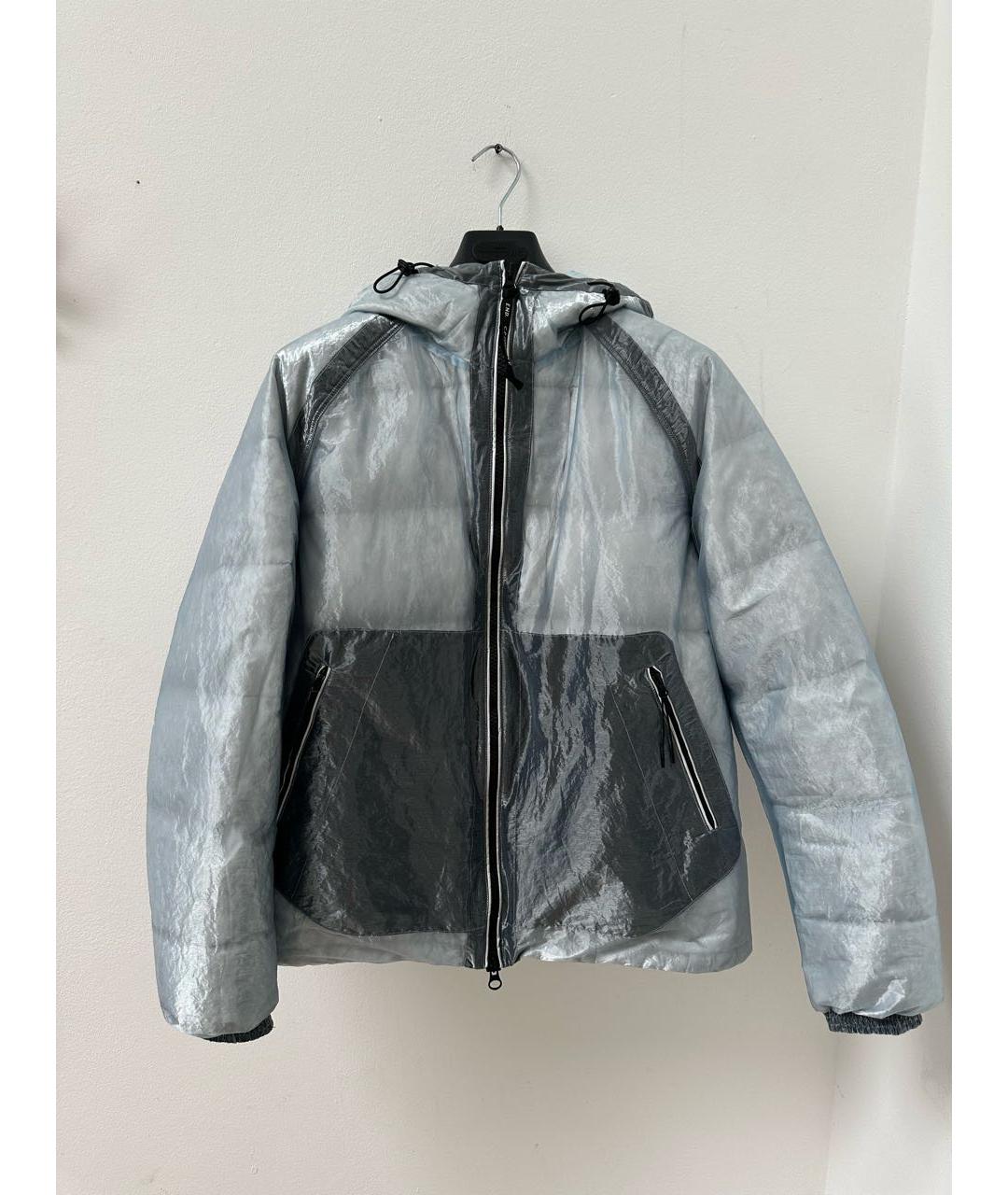 CP COMPANY Серый полиэстеровый пуховик, фото 9