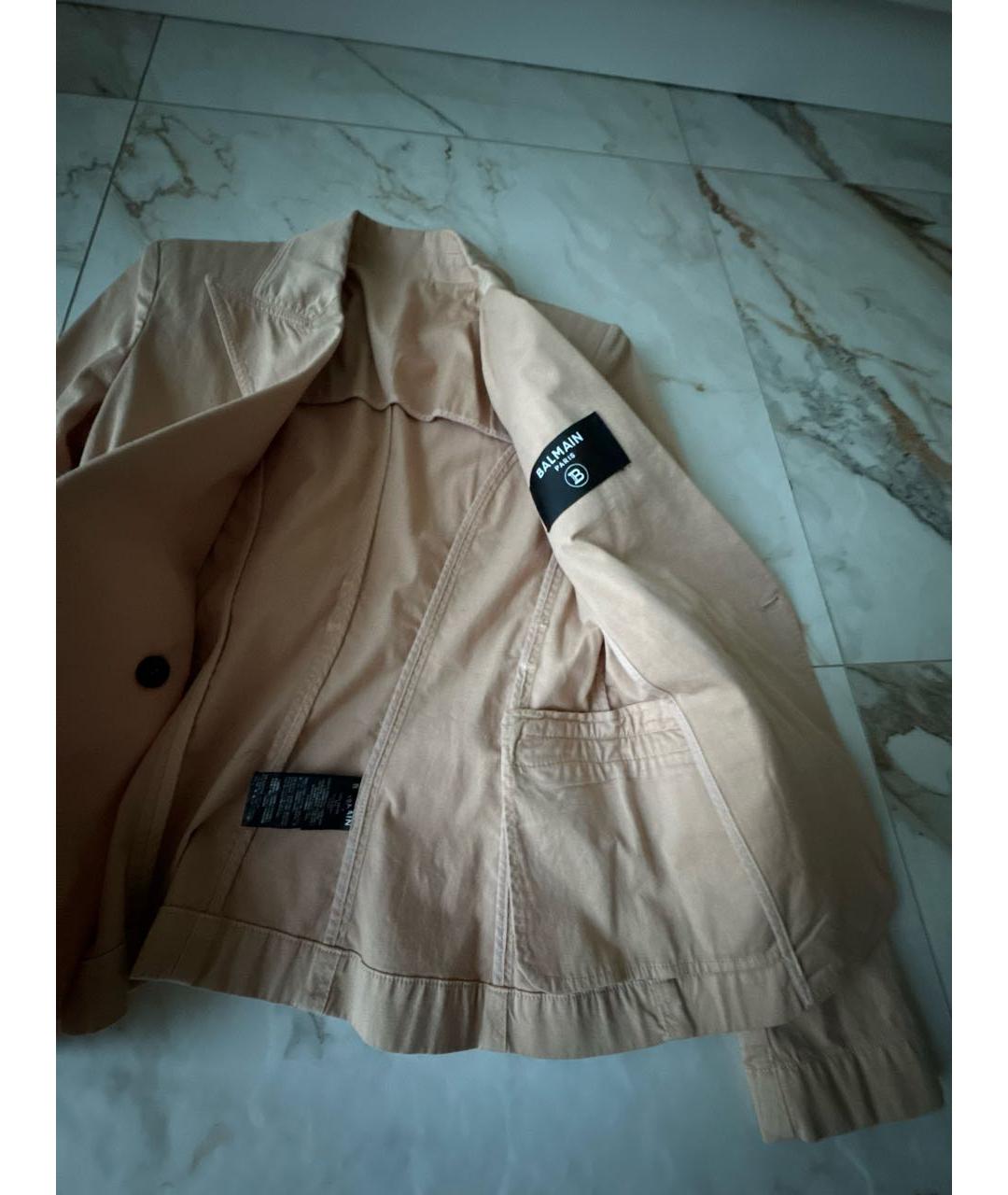 BALMAIN KIDS Бежевый жакет / жилет, фото 3