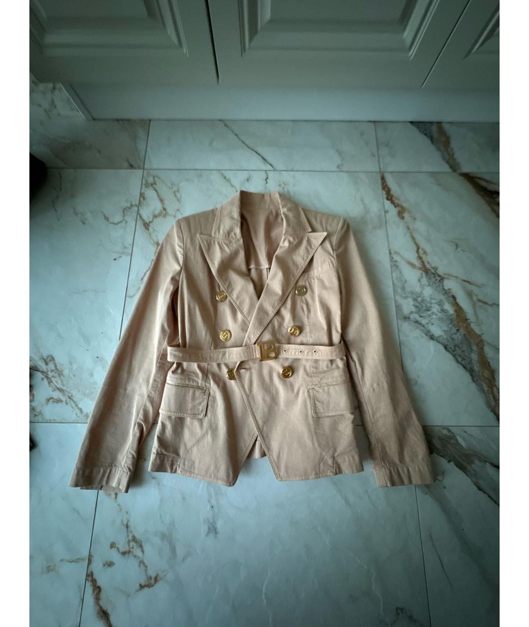 BALMAIN KIDS Бежевый жакет / жилет, фото 5