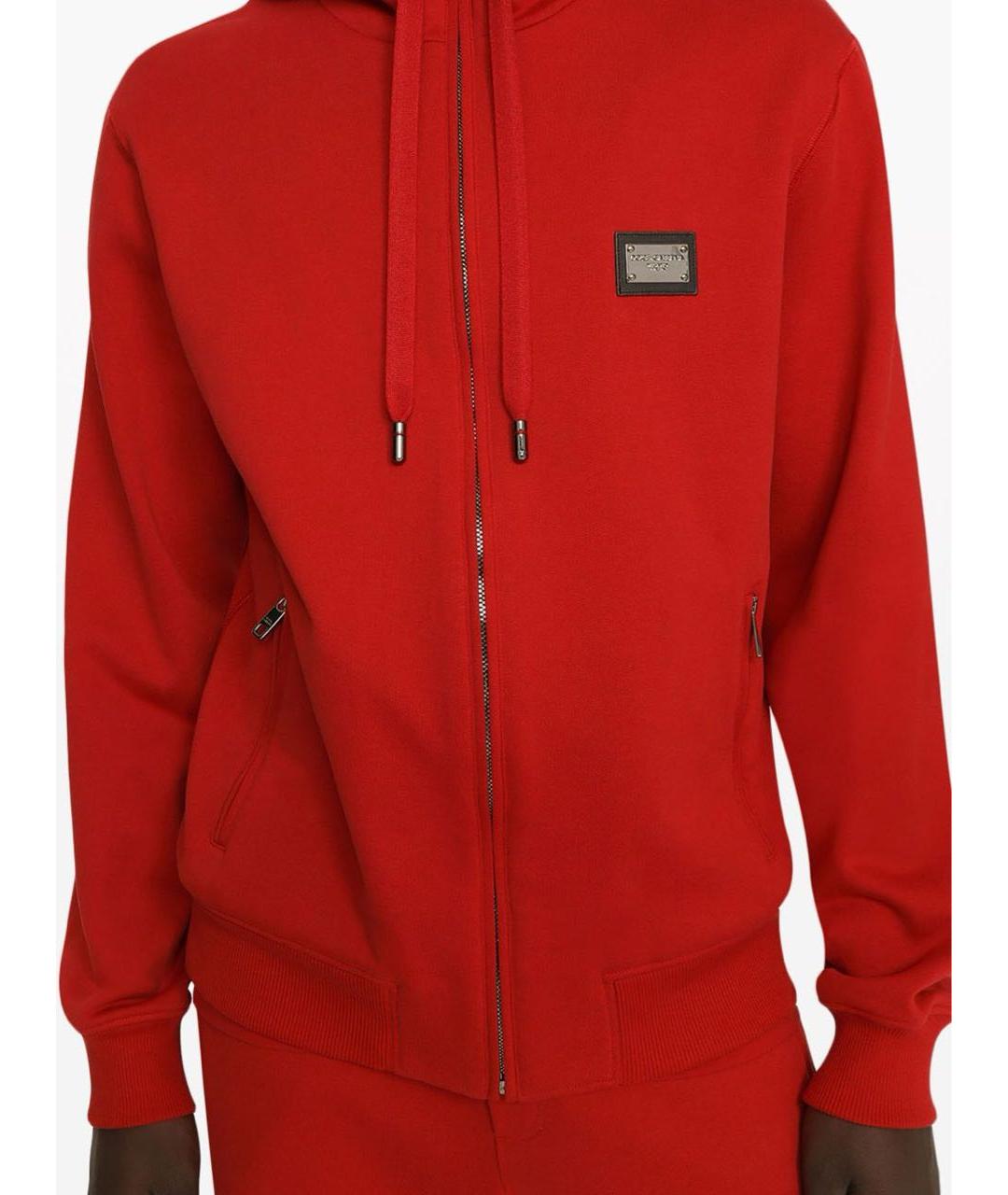 DOLCE&GABBANA Красный спортивный костюм, фото 4