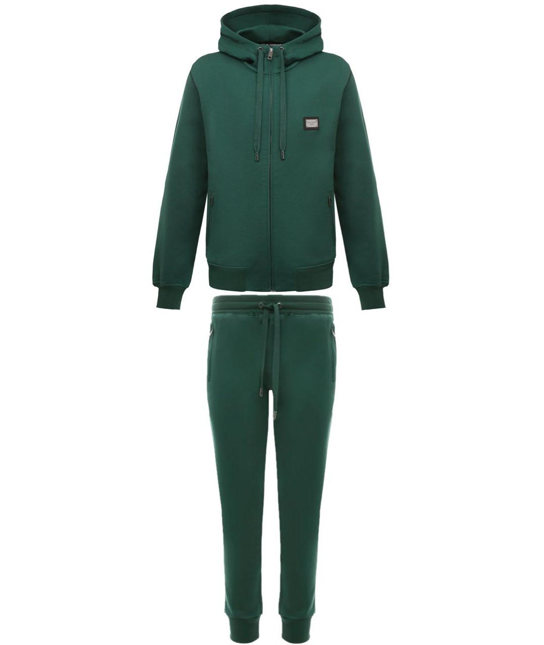 DOLCE&GABBANA Зеленый спортивный костюм, фото 1