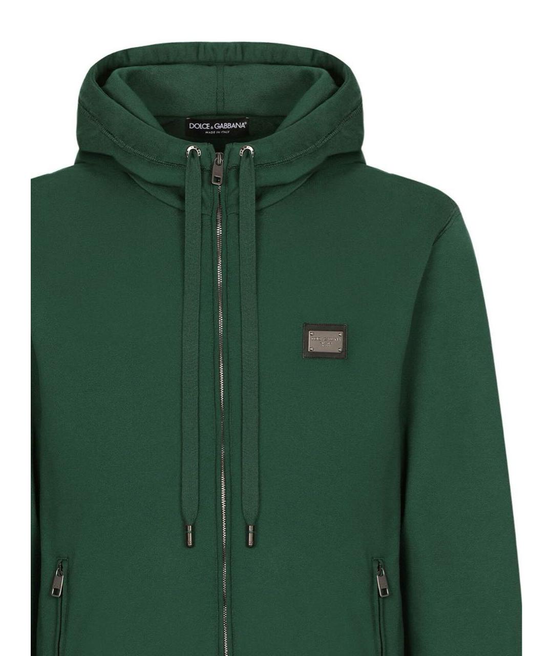 DOLCE&GABBANA Зеленый спортивный костюм, фото 4