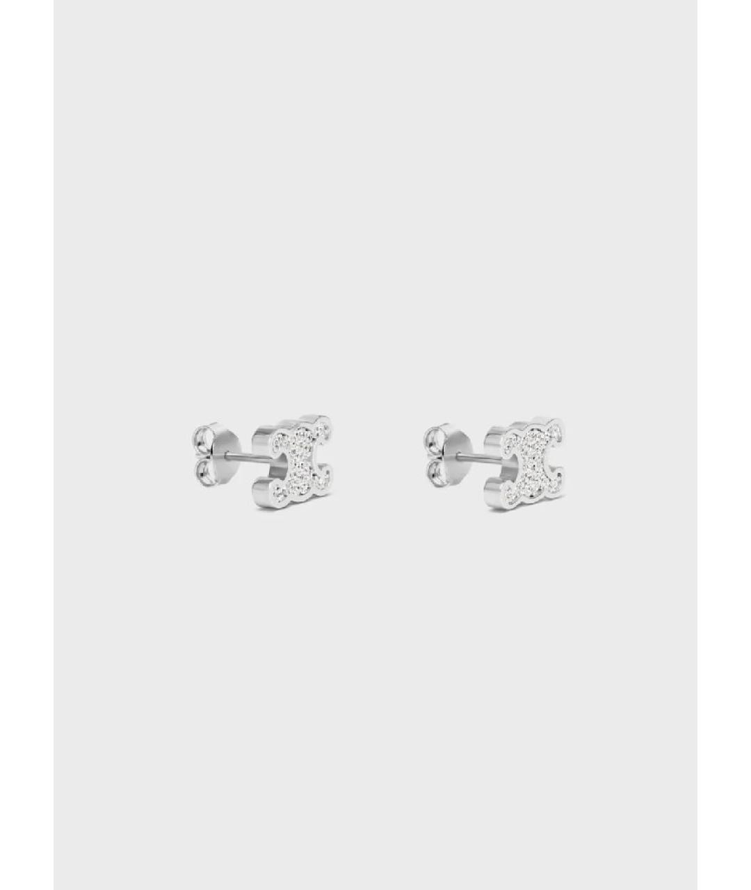 CELINE Серебряные серьги, фото 5