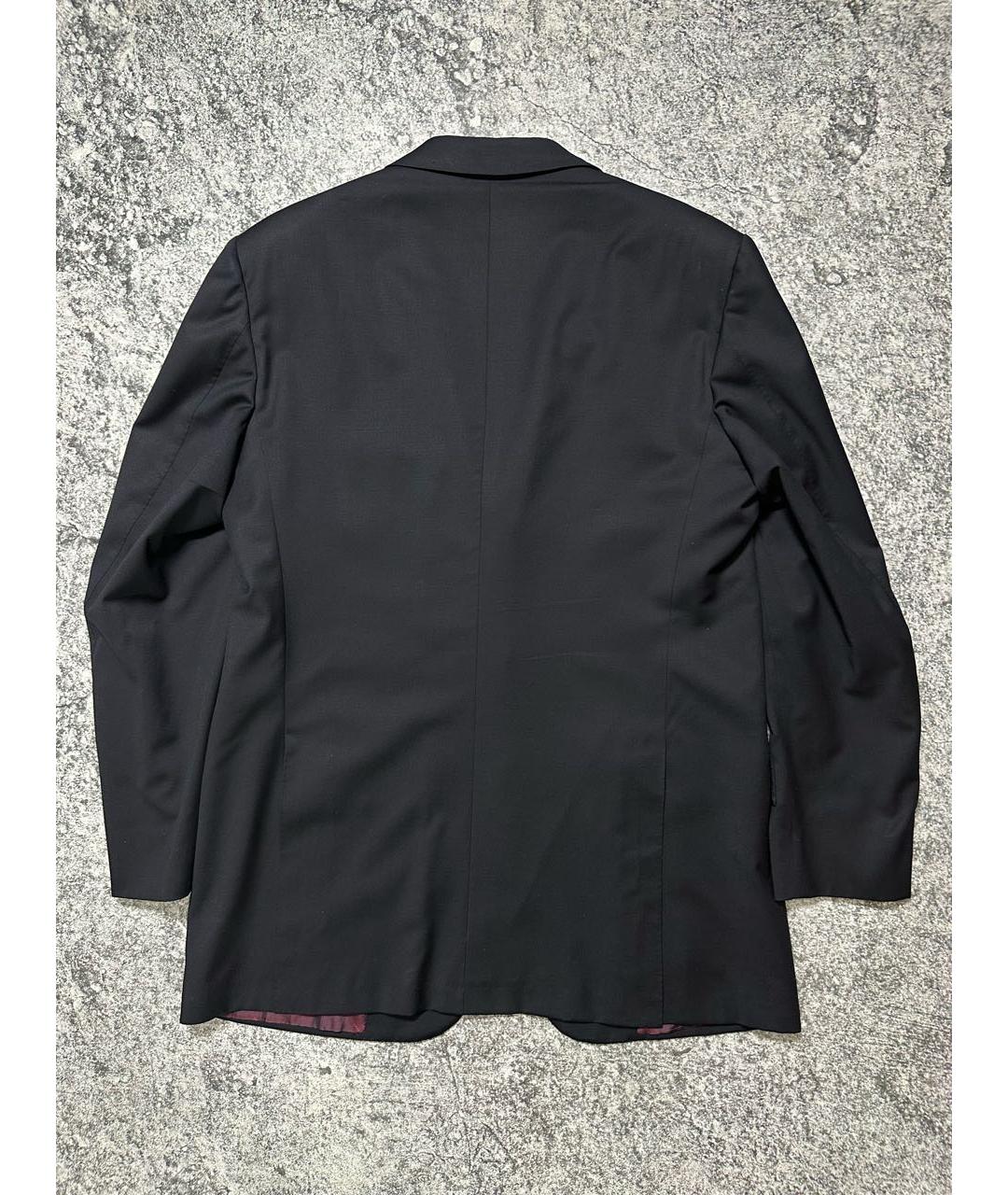 KITON Темно-синий льняной пиджак, фото 2