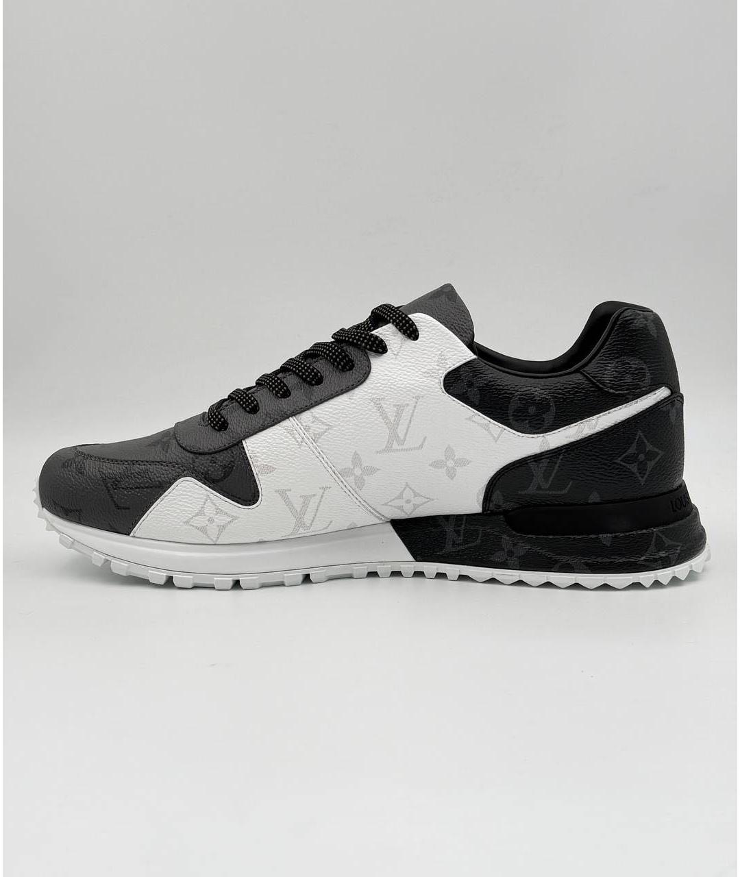 LOUIS VUITTON Белые кожаные низкие кроссовки / кеды, фото 2