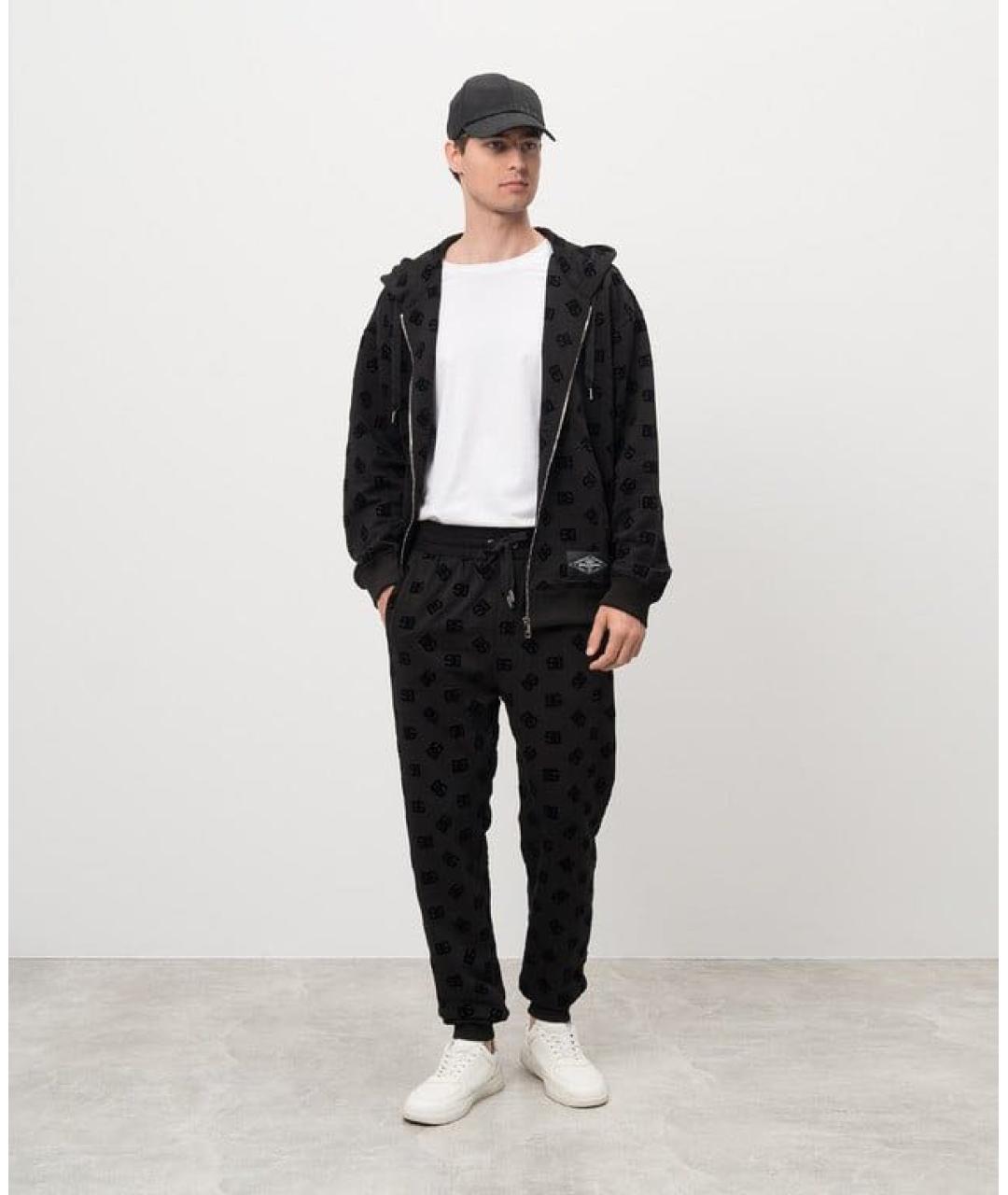 DOLCE&GABBANA Черный спортивный костюм, фото 5