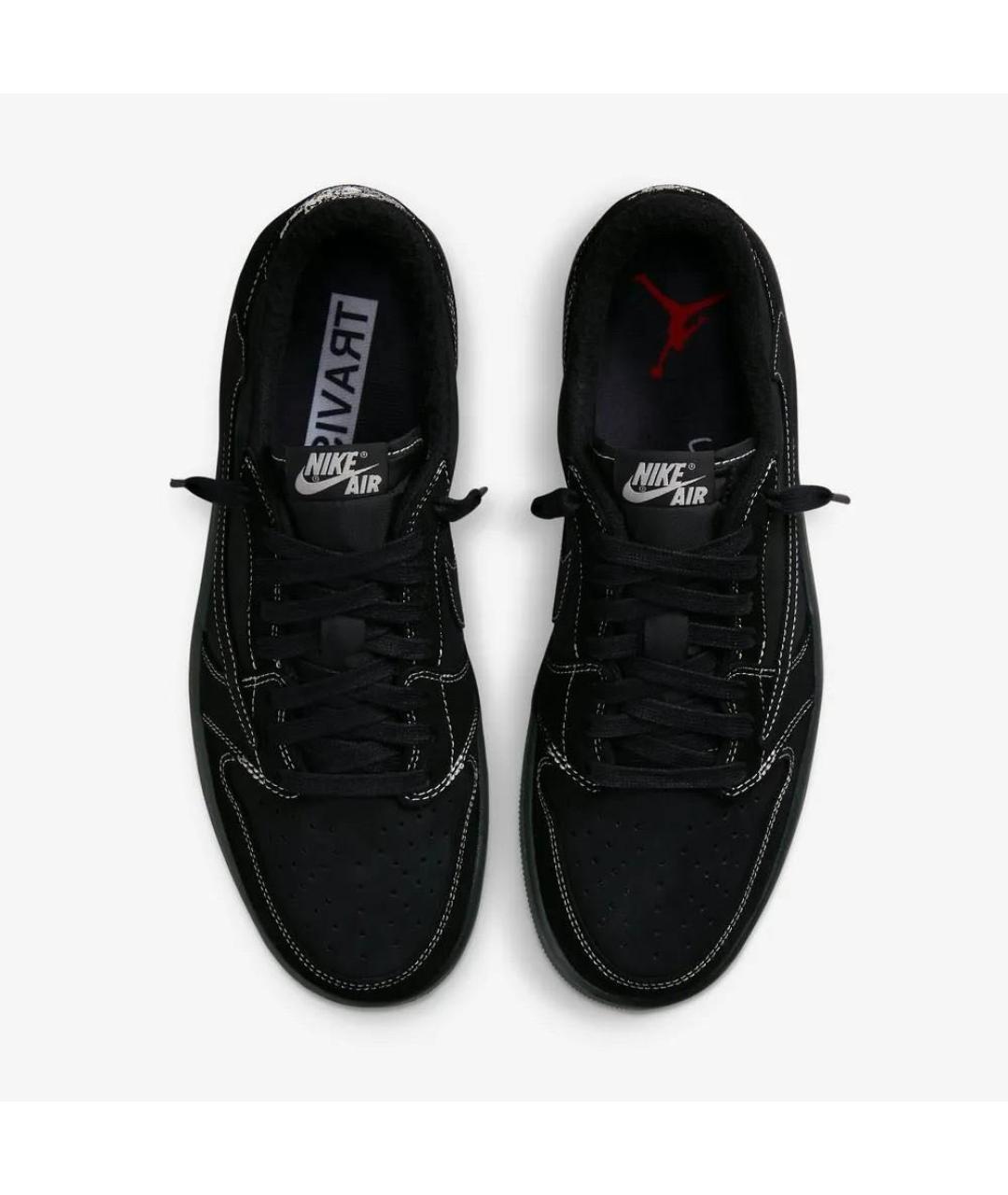 CACTUS JACK BY TRAVIS SCOTT Черные низкие кроссовки / кеды, фото 2