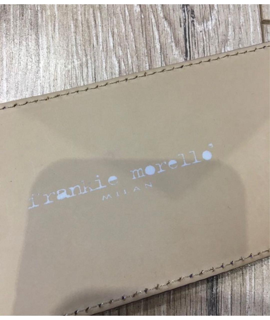 THE FRANKIE SHOP Фиолетовый кожаный ремень, фото 3