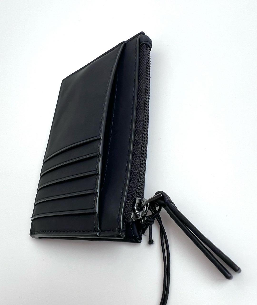 TORY BURCH Черный кожаный кардхолдер, фото 3