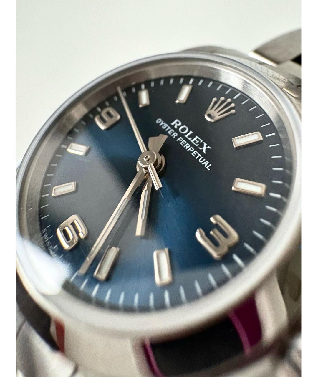 ROLEX Темно-синие часы, фото 2