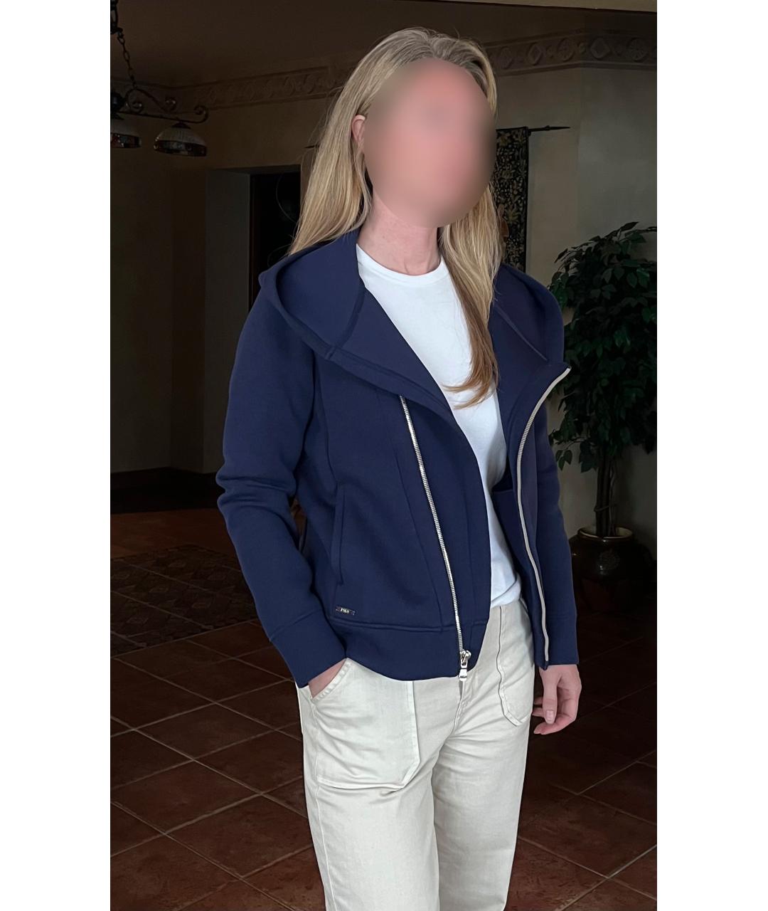 POLO RALPH LAUREN Темно-синяя полиэстеровая куртка, фото 7