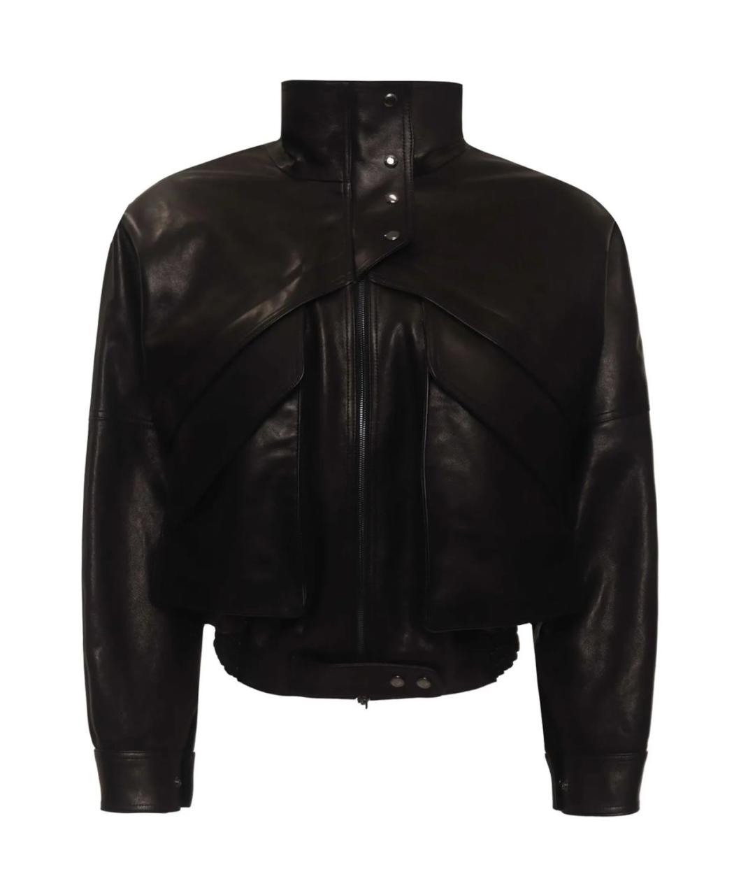 MAGDA BUTRYM Коричневая кожаная куртка, фото 1