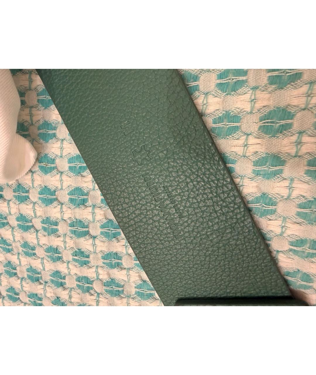 FABIANA FILIPPI Зеленый кожаный ремень, фото 6