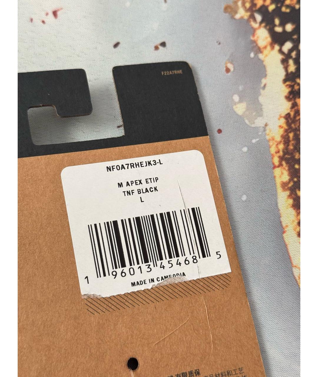 THE NORTH FACE Черные синтетические перчатки, фото 5