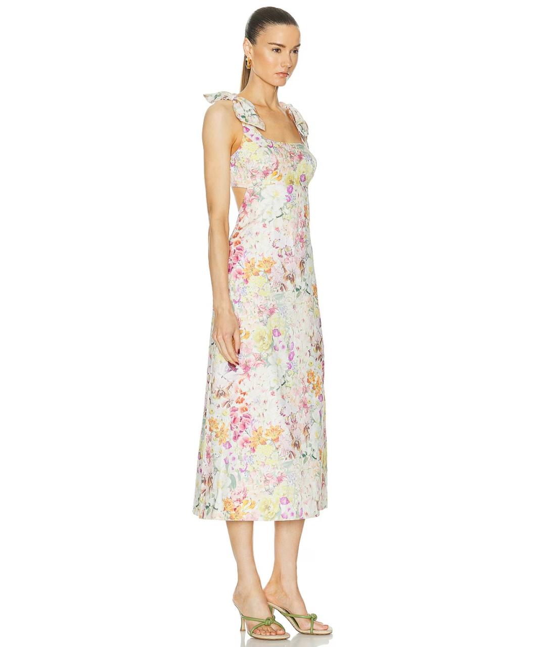 ZIMMERMANN Мульти льняной сарафан, фото 5