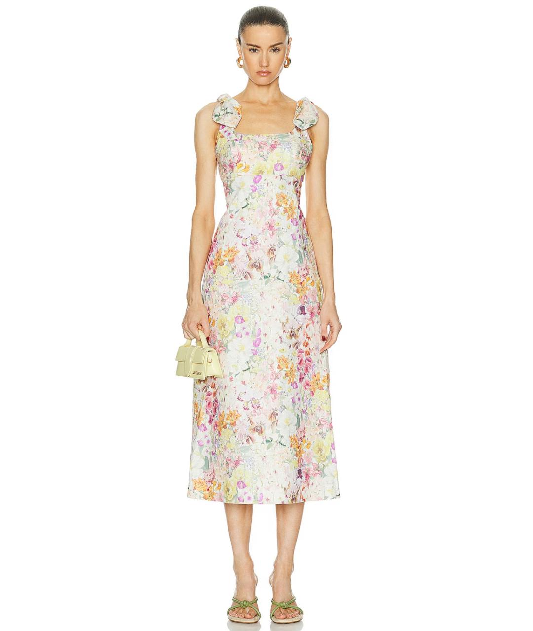 ZIMMERMANN Мульти льняной сарафан, фото 4