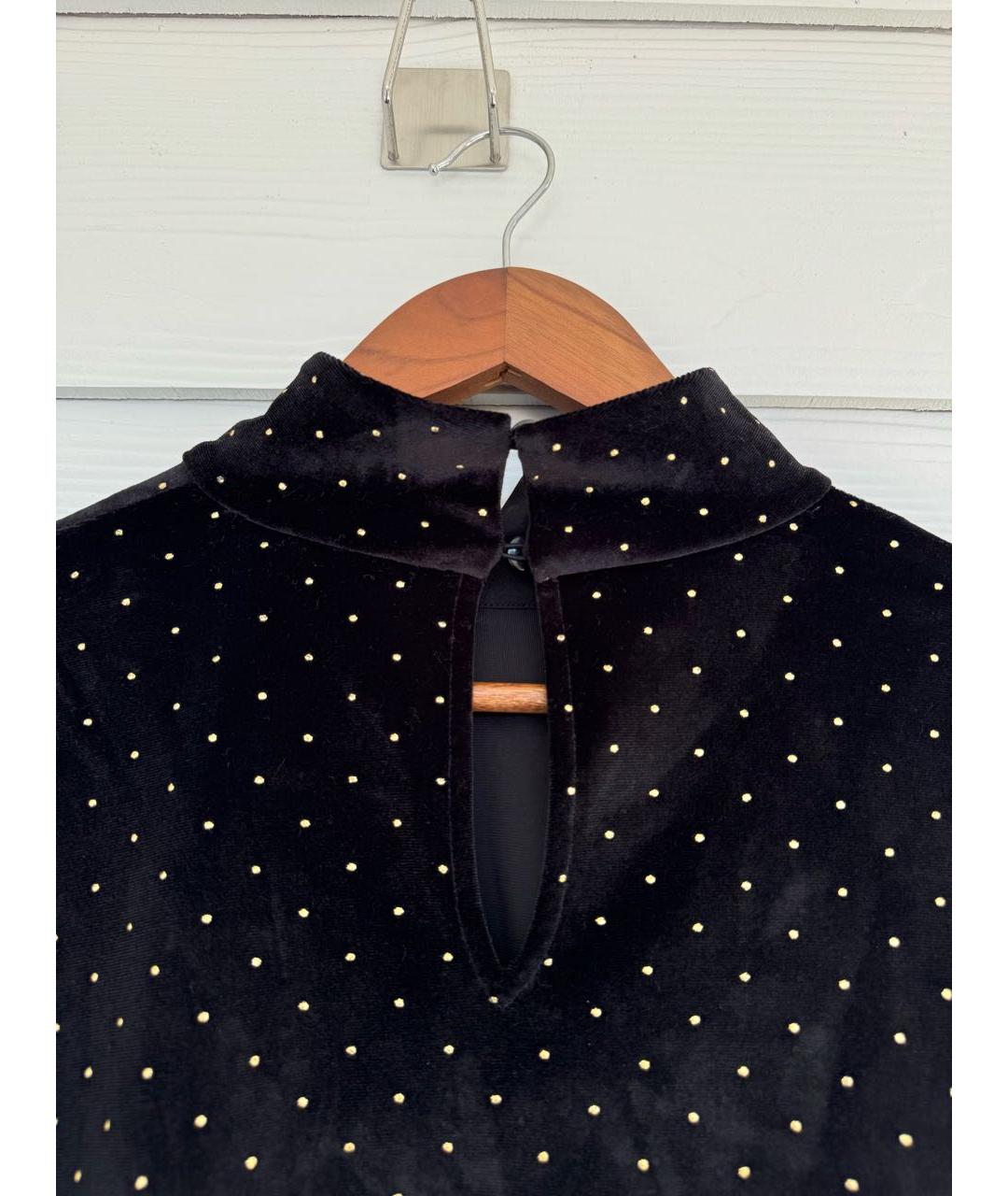 MICHAEL MICHAEL KORS Черная полиэстеровая блузы, фото 2