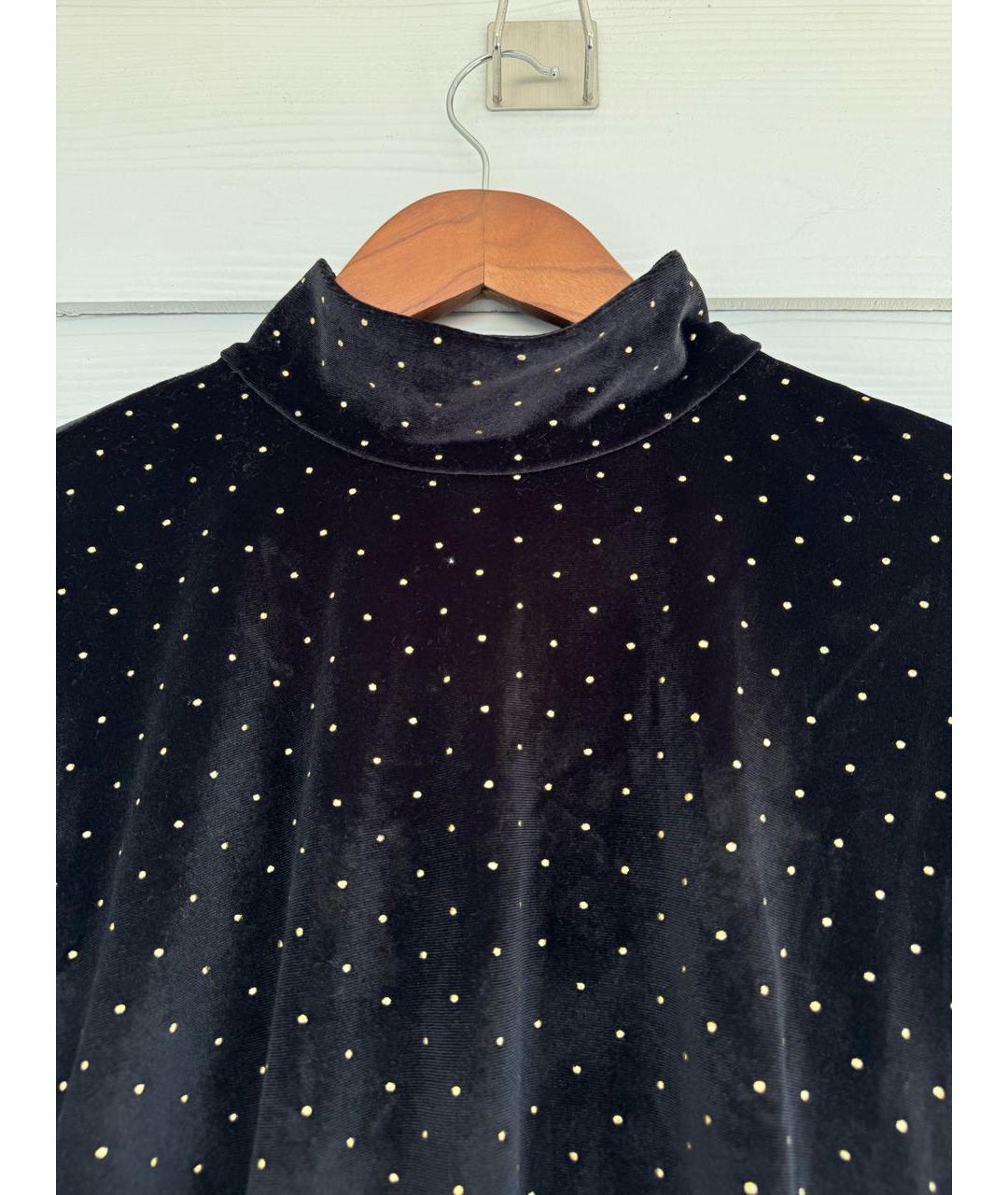 MICHAEL MICHAEL KORS Черная полиэстеровая блузы, фото 4