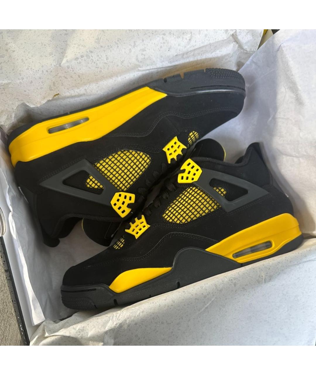 JORDAN Черные высокие кроссовки / кеды, фото 3